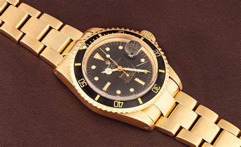 rolex gold submariner